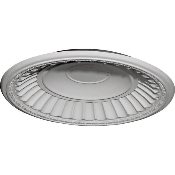 Ekena Millwork 26 7/8"OD x 25"ID x 3 7/8"D Dublin Recessed Mount Ceiling Dome DOME26DU - main